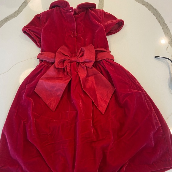 Gymboree Velvet Special Occassion Ruby Dress - Picture 3 of 5